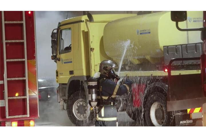 Large Scale Drill in the area of Kakia Skala Tunnels