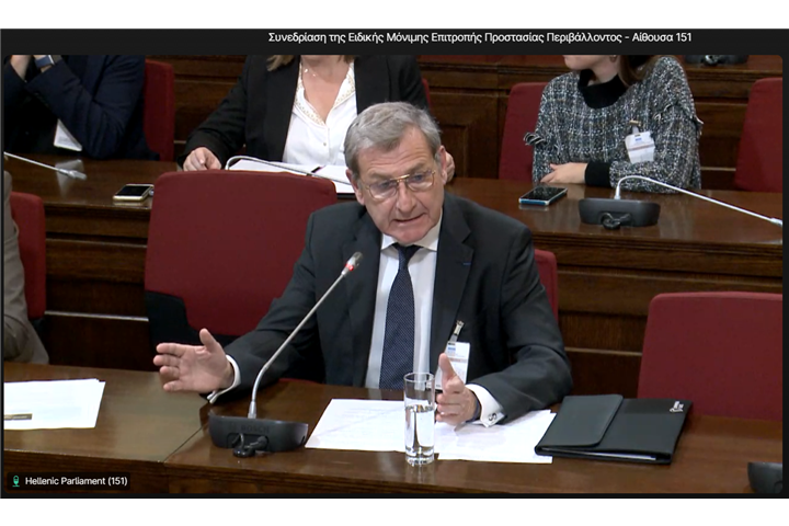 Ολυμπία Οδός: Παρουσίαση της περιβαλλοντικής στρατηγικής στην  Ειδική Επιτροπή Περιβάλλοντος του Ελληνικού Κοινοβουλίου