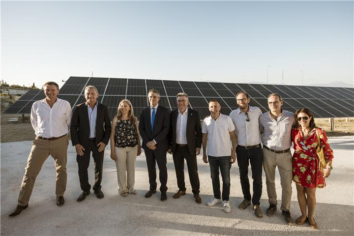 Ολυμπία Οδός: Τελετή εγκαινίων του προγράμματος ηλιακής ενέργειας κατά μήκος του αυτοκινητόδρομου Αθηνών-Πατρών