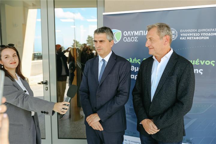 Olympia Odos opens a service station for heavy vehicles on the Athens-Patras motorway