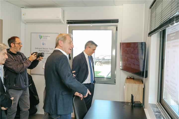 Olympia Odos opens a service station for heavy vehicles on the Athens-Patras motorway