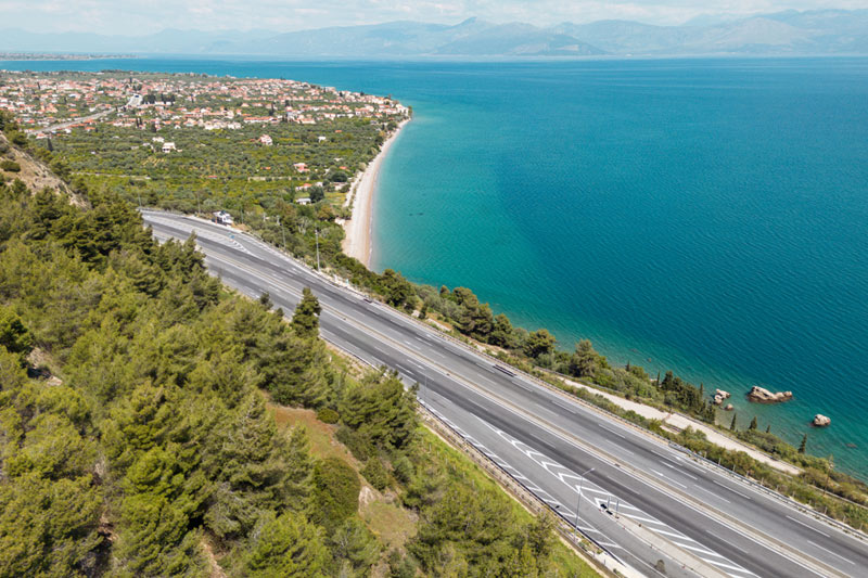Reduced carbon footprint of the Motorway